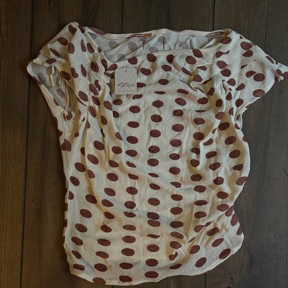 Stylish Polka Dot Women's Top